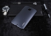 Dafoni Motorola Nexus 6 Metallic Thin Dark Silver Rubber Klf - Resim: 1