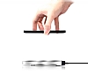 Dafoni Samsung Galaxy Note 3 Wave Rubber Kablosuz Sarj Eden Beyaz Klf - Resim: 2