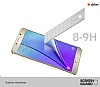 Dafoni Samsung Galaxy Note 5 Tempered Glass Ayna Gold Cam Ekran Koruyucu - Resim: 1