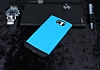 Dafoni Samsung Galaxy S6 Edge Plus Slim Power Ultra Koruma Mavi Klf - Resim: 1