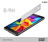 Dafoni Samsung Galaxy Tab 4 8.0 Tempered Glass Premium Tablet Cam Ekran Koruyucu - Resim: 1