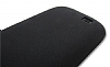 Eiroo Samsung i8150 Galaxy W Kumlu Siyah Rubber Klf - Resim: 1