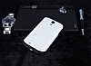 Dafoni Samsung i9500 Galaxy S4 Slim Power Ultra Koruma Beyaz Klf - Resim: 1