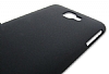 Eiroo Samsung N7000 Galaxy Note Kumlu Siyah Rubber Klf - Resim: 1