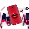 Dafoni Samsung N7100 Galaxy Note 2 Kiss Me Rubber Klf - Resim: 1