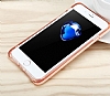 Dafoni Slim Frost iPhone 7 Plus / 8 Plus Ultra Koruma Pembe Klf - Resim: 7