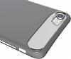 Dafoni Slim Frost iPhone 7 / 8 Ultra Koruma Gri Klf - Resim: 3