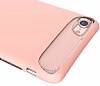 Dafoni Slim Frost iPhone 7 / 8 Ultra Koruma Pembe Klf - Resim: 4