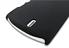 Eiroo Sony Ericsson Xperia Neo Kumlu Siyah Rubber Klf - Resim: 2