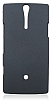 Eiroo Sony Xperia S Kumlu Gri Rubber Klf - Resim: 5