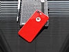 Dafoni Thin Air iPhone 7 Plus Kamera Korumal Krmz Rubber Klf - Resim: 1