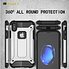 Tough Power iPhone X / XS Ultra Koruma Mavi Klf - Resim: 2