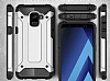 Tough Power Samsung Galaxy A8 Plus 2018 Ultra Koruma Siyah Klf - Resim: 3