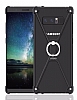 Dafoni X Shape Samsung Galaxy Note 8 Metal Bumper ereve Siyah Klf - Resim: 2