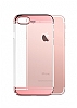 Devia Glimmer 2 iPhone 7 / 8 Rose Gold Kenarl effaf Rubber Klf - Resim: 2