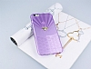 Diamond Tal iPhone 6 Plus / 6S Plus effaf Mor Silikon Klf - Resim: 2