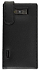 Doormoon LG P700 Optimus L7 Kapakl Siyah Deri Klf - Resim: 3
