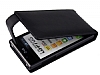 Doormoon LG P700 Optimus L7 Kapakl Siyah Deri Klf - Resim: 1