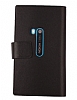 Doormoon Nokia Lumia 920 Czdanl Yan Kapakl Siyah Deri Klf - Resim: 7