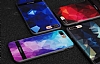 DZGOGO iPhone 7 Plus / 8 Plus Silikon Kenarl Mavi Rubber Klf - Resim: 4