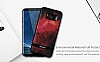 DZGOGO Samsung Galaxy S8 Plus Silikon Kenarl Krmz Rubber Klf - Resim: 6