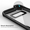 Eiroo Acrylic Hybrid Samsung Galaxy S7 Edge Siyah Kenarl effaf Rubber Klf - Resim: 7