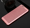 Eiroo Air To Dot General Mobile GM6 Delikli Rose Gold Rubber Klf - Resim: 1