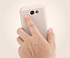 Eiroo Air To Dot HTC Desire 728G Delikli Krmz Rubber Klf - Resim: 2