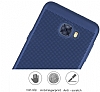 Eiroo Air To Dot Samsung Galaxy C9 Pro Delikli Gold Rubber Klf - Resim: 2