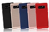 Eiroo Air To Dot Samsung Galaxy Note 8 Delikli Lacivert Rubber Klf - Resim: 5