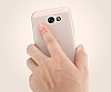 Eiroo Air To Dot Samsung Galaxy S8 Delikli Silver Rubber Klf - Resim: 3