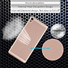 Eiroo Air To Dot Sony Xperia L1 Delikli Rose Gold Rubber Klf - Resim: 3