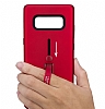 Eiroo Alloy Fit Samsung Galaxy Note 8 Selfie Yzkl Siyah Klf - Resim: 2