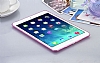 Apple iPad mini 4 Ultra nce effaf Pembe Silikon Klf - Resim: 3