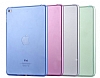 Apple iPad mini 4 Ultra nce effaf Pembe Silikon Klf - Resim: 1