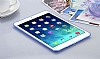 Apple iPad mini 4 Ultra nce effaf Mavi Silikon Klf - Resim: 4