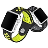 Eiroo Apple Watch Yeil-Siyah Spor Kordon (42 mm) - Resim: 4