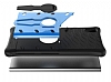 Eiroo Armored Bug Sony Xperia XA1 Standl Ultra Koruma Dark Silver Klf - Resim: 3