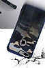 Eiroo Army iPhone 7 Plus Ultra Koruma Lacivert Klf - Resim: 2