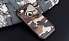 Eiroo Army iPhone 7 Ultra Koruma Kahverengi Klf - Resim: 11
