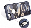 Eiroo Army iPhone 7 Ultra Koruma Lacivert Klf - Resim: 2