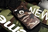 Eiroo Army iPhone SE / 5 / 5S Ultra Koruma Kahverengi Klf - Resim: 4