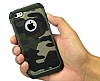 Eiroo Army iPhone SE / 5 / 5S Ultra Koruma Kahverengi Klf - Resim: 2