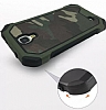 Eiroo Army Samsung Galaxy S4 Ultra Koruma Kahverengi Klf - Resim: 3