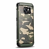 Eiroo Army Samsung Galaxy S7 Edge Ultra Koruma Yeil Klf - Resim: 6