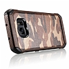Eiroo Army Samsung Galaxy S7 Edge Ultra Koruma Kahverengi Klf - Resim: 4
