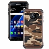Eiroo Army Samsung Galaxy S7 Edge Ultra Koruma Lacivert Klf - Resim: 5
