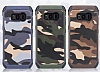 Eiroo Army Samsung Galaxy S8 Plus Ultra Koruma Yeil Klf - Resim: 3