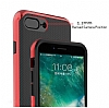 Eiroo Attractive iPhone 8 Plus Siyah Kenarl Silikon Klf - Resim: 3