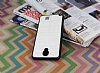Eiroo Bloka Samsung Galaxy N7500 Note 3 Neo Beyaz Silikon Klf - Resim: 1